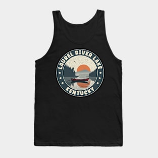 Laurel River Lake Kentucky Sunset Tank Top